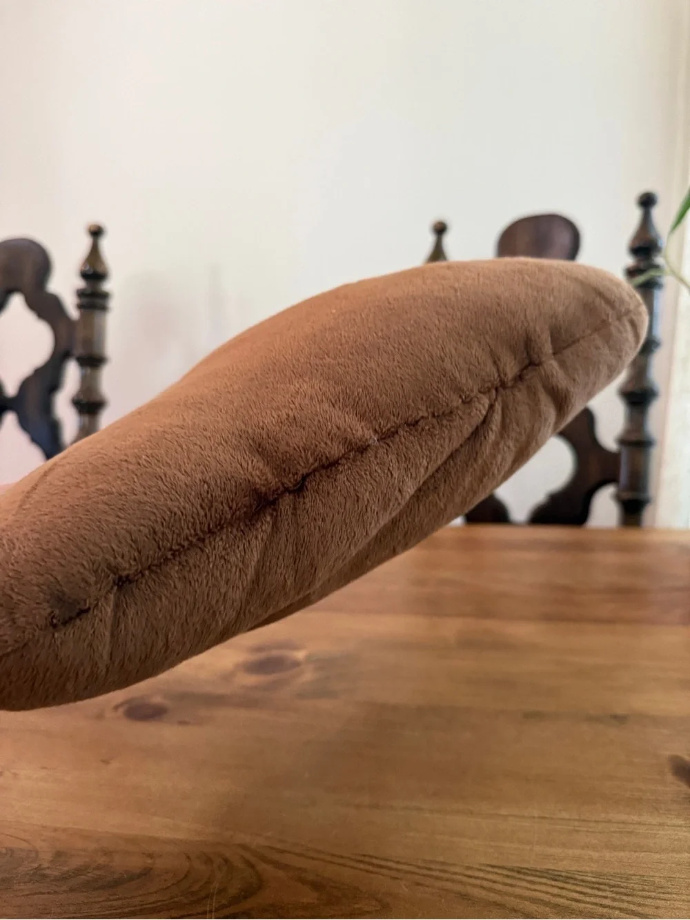 Poop Emoji Plush Pillow - Brown Smiley
